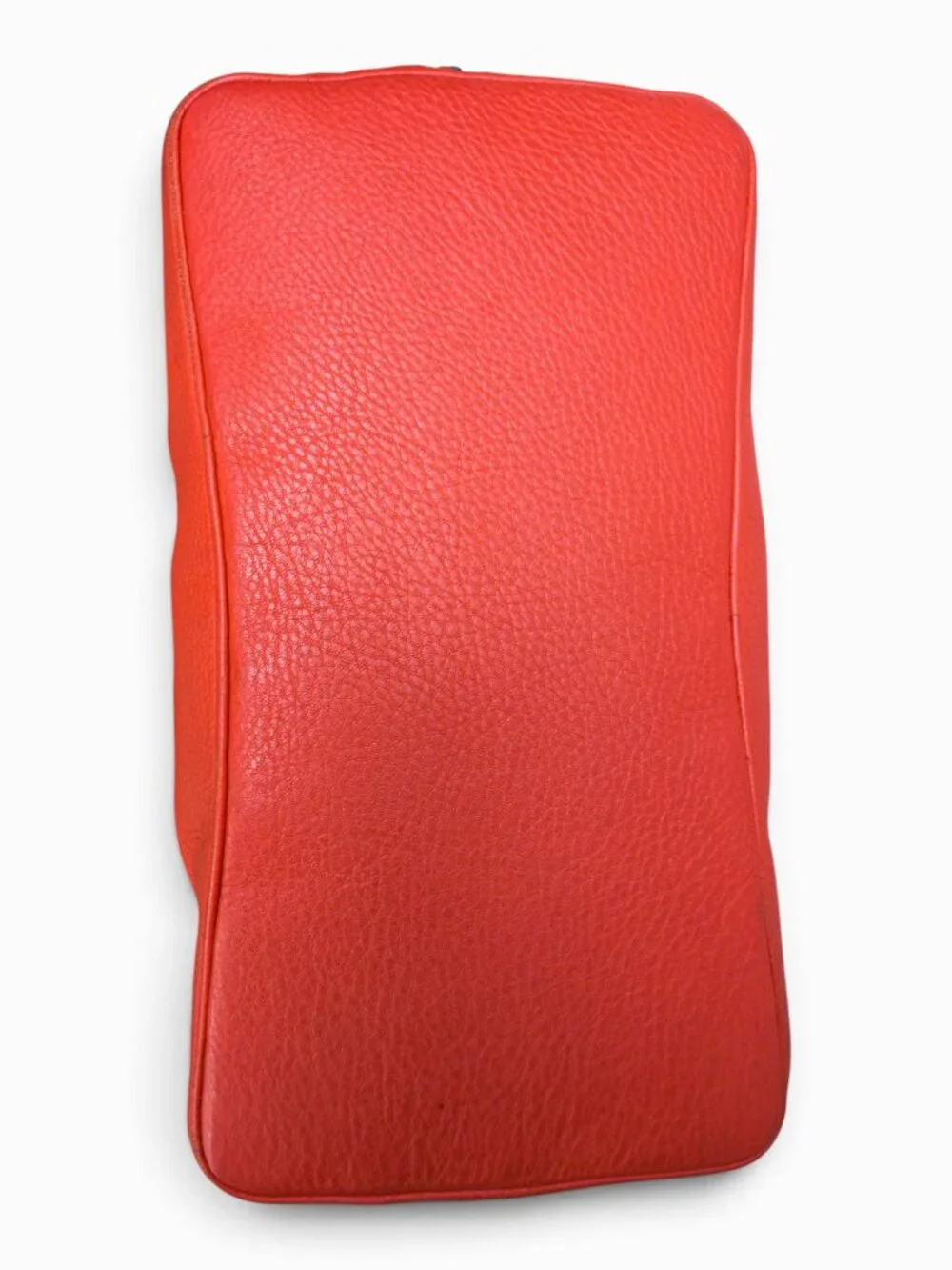 Reed Krakoff Orange Pebbled Leather Satchel w/ Convertible Strap